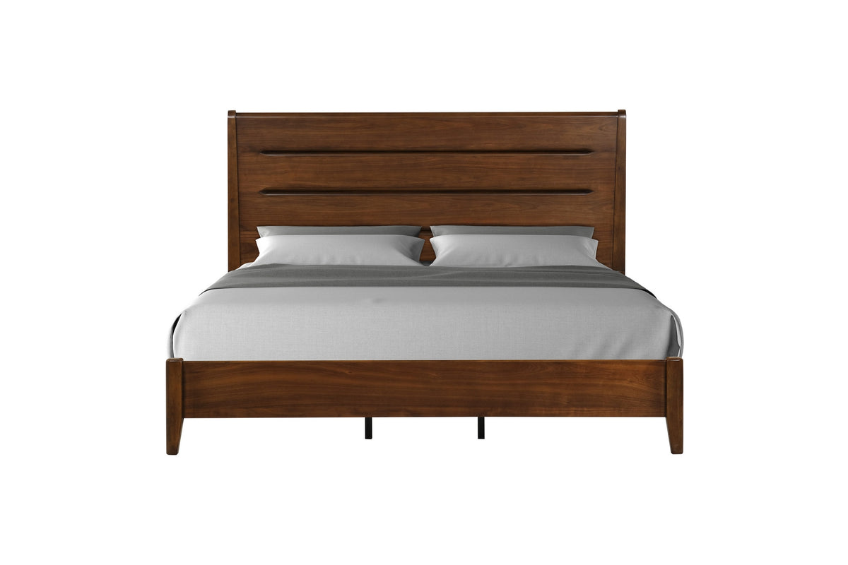 Dorval Slotted Panel Bed