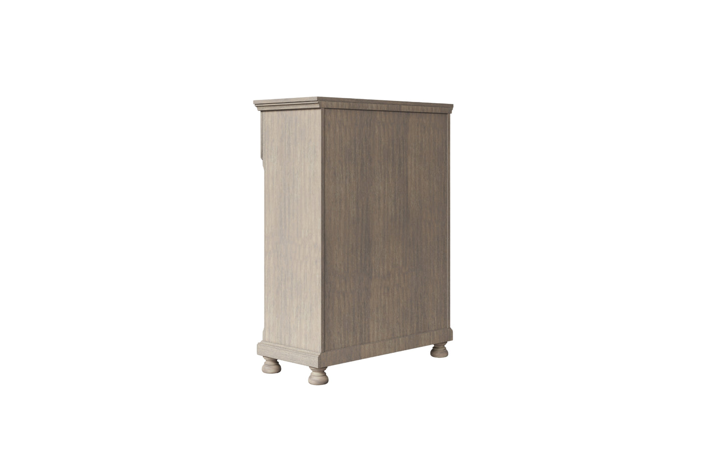 Prescott 5-Drawer Chest- Grey