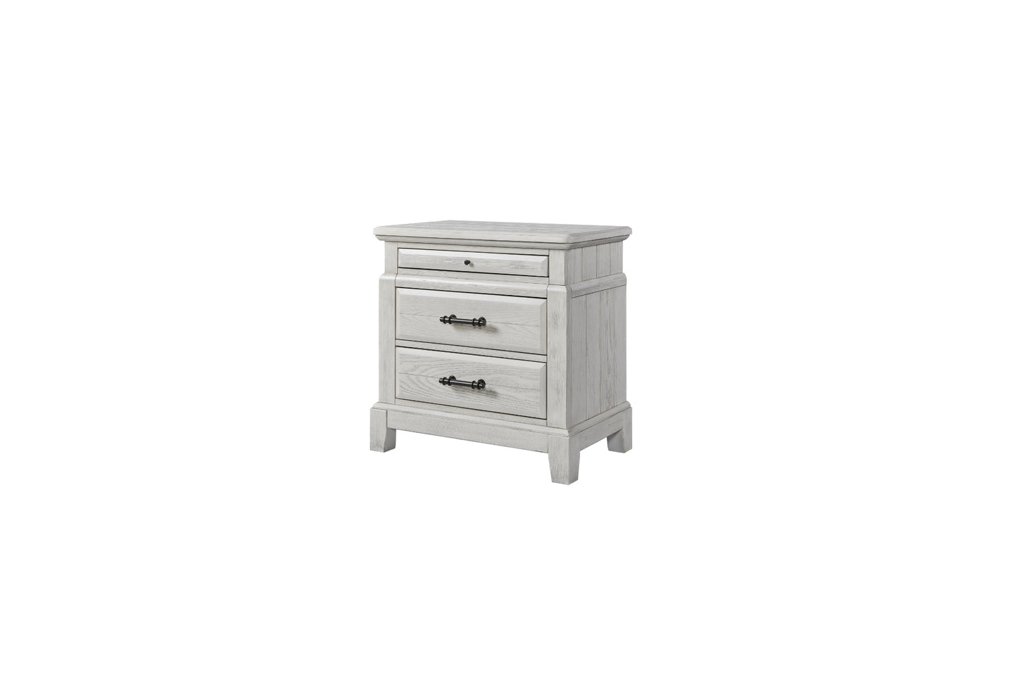 Bellamy Lane Whitewash Nightstand