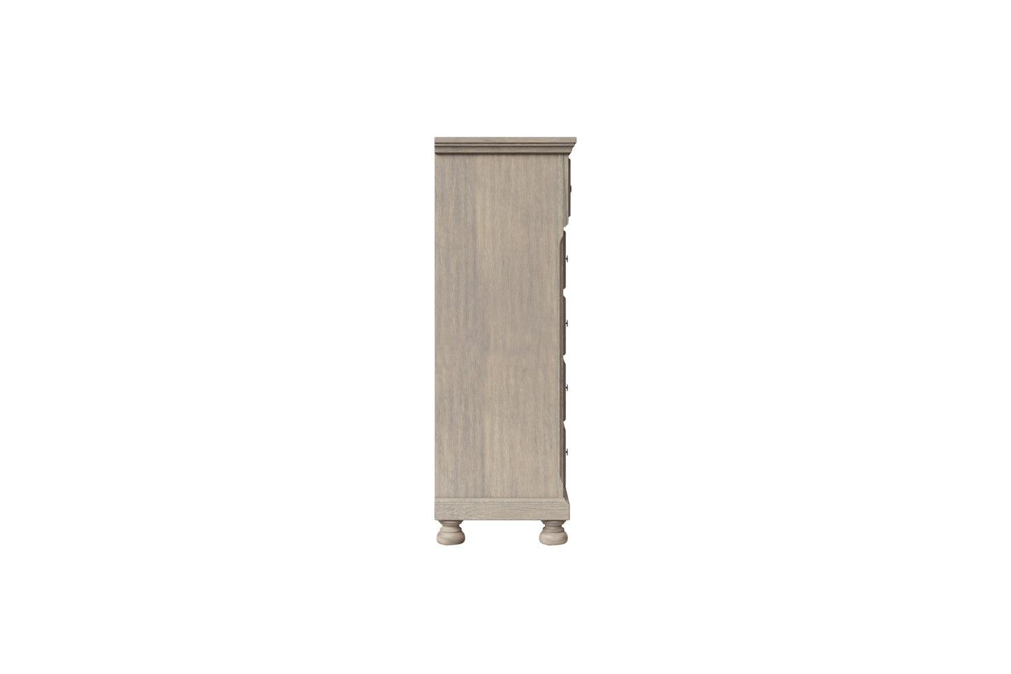 Prescott 5-Drawer Chest- Grey