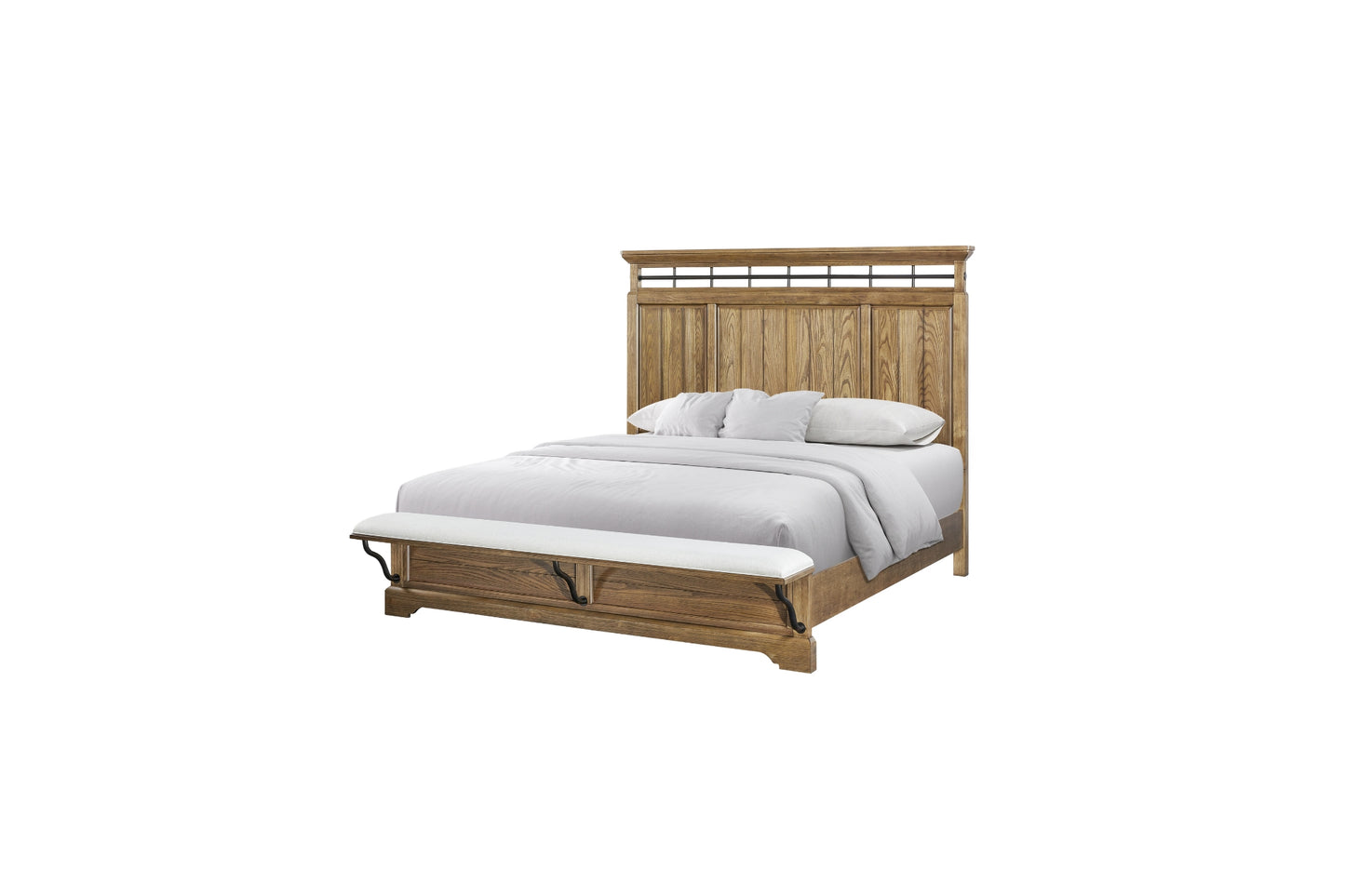 Bellamy Lane Caramel Panel Bed