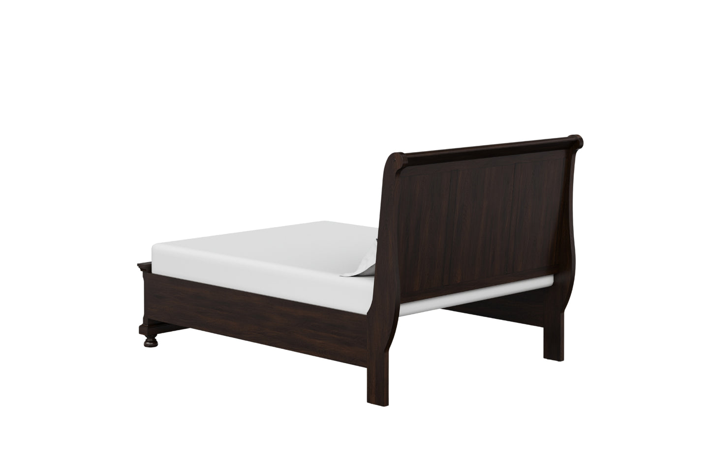 Prescott Storage Sleigh Bed- Cherry