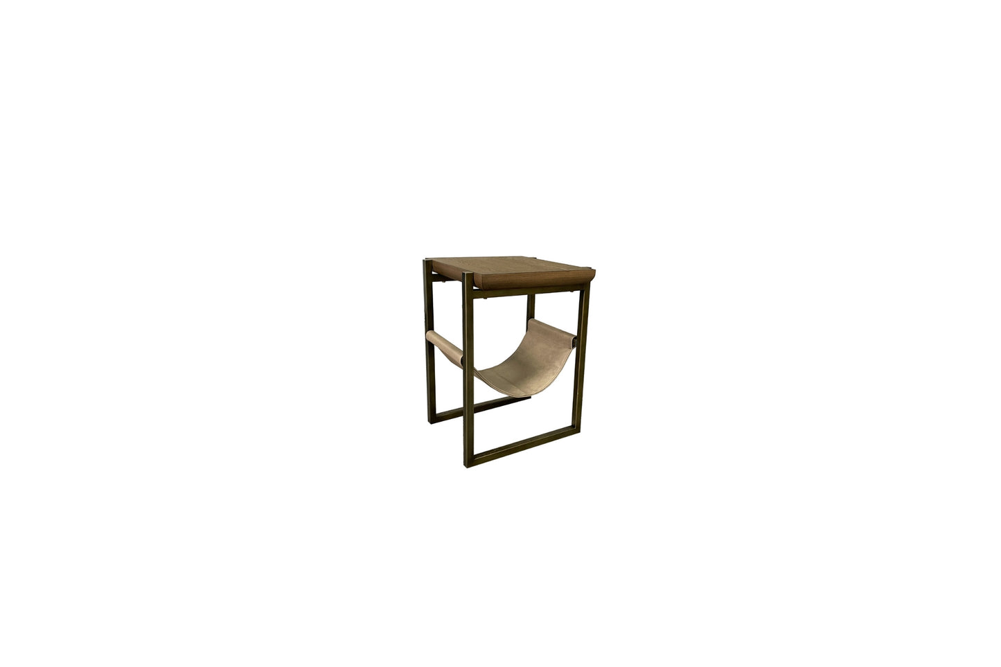 Elure Leather Sling Spot Table