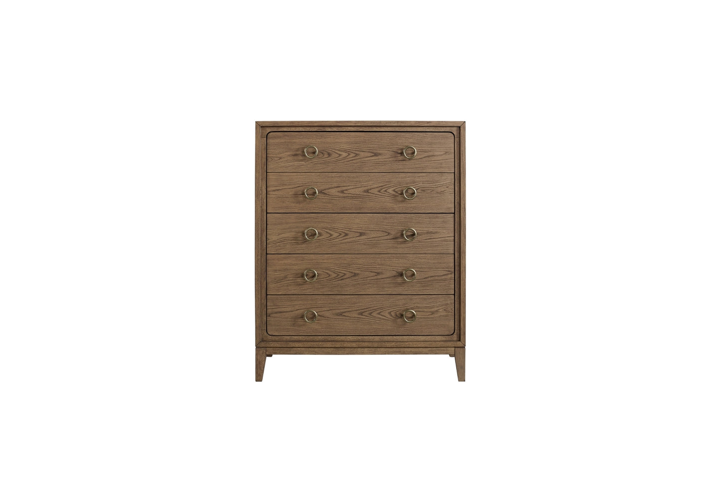 Elure 5-Drawer Chest- Latte
