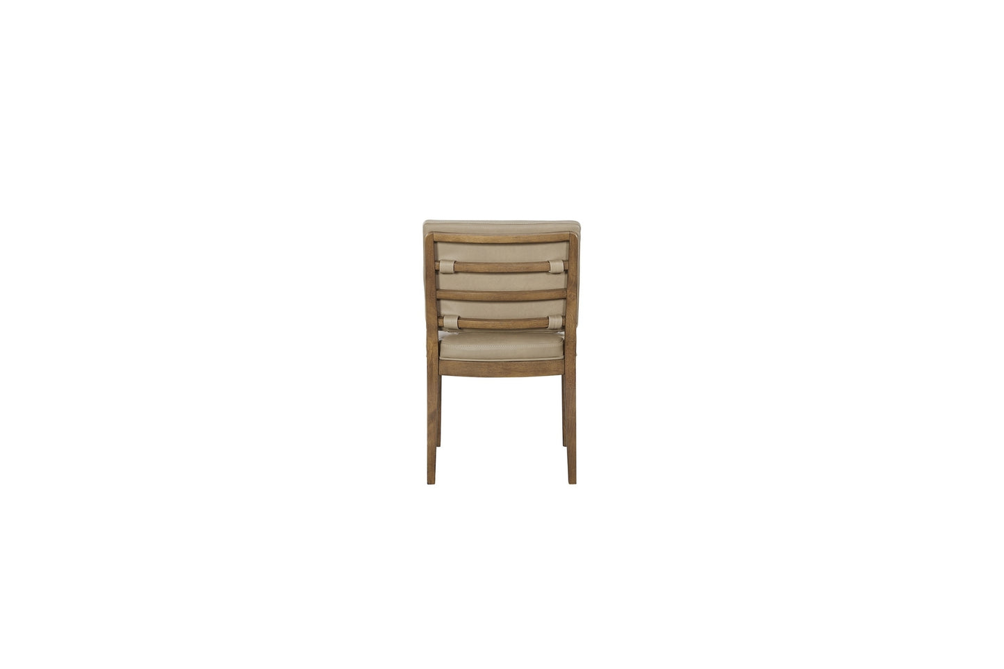 Elure Latte & Leather Soft Back Chair
