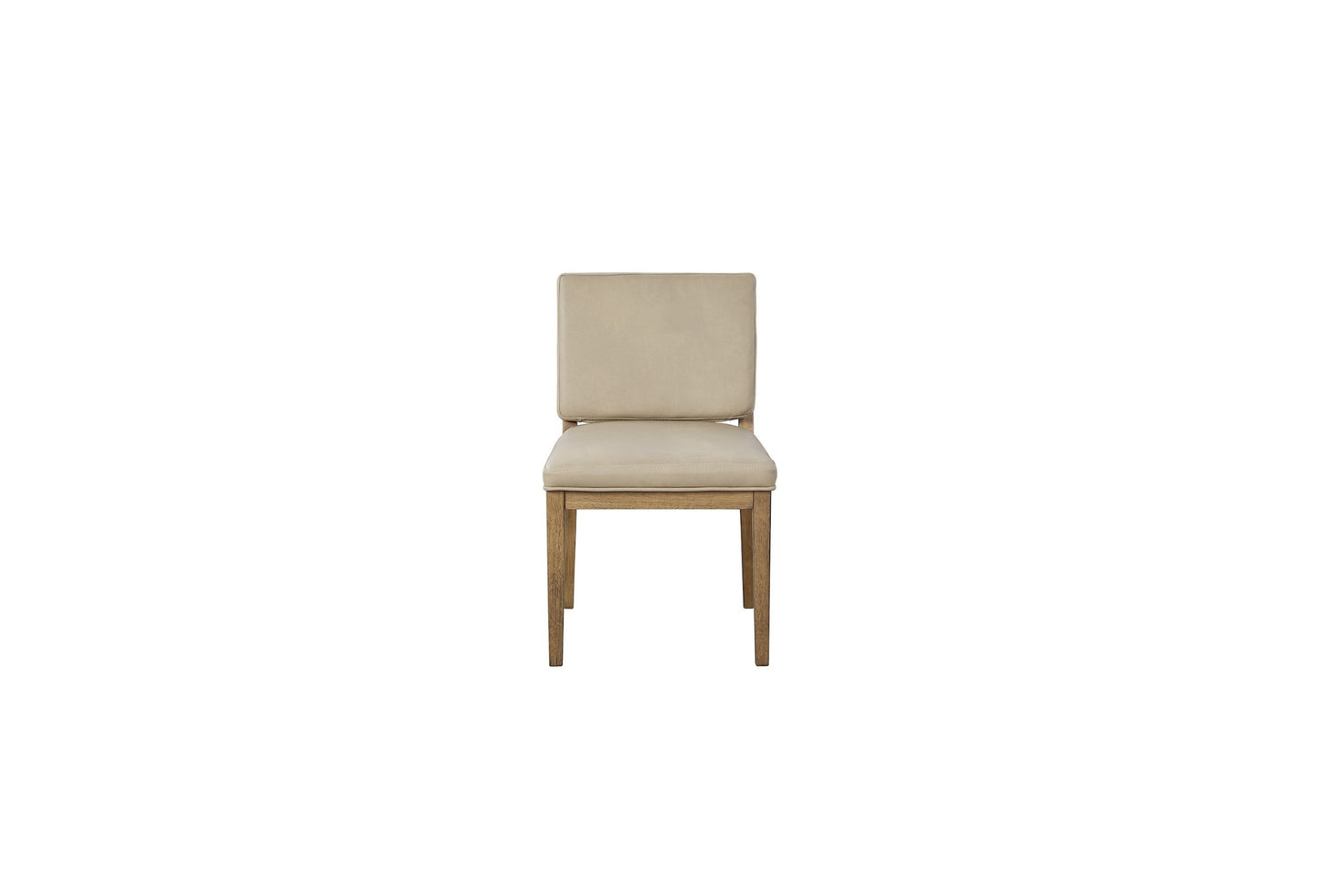 Elure Latte & Leather Soft Back Chair