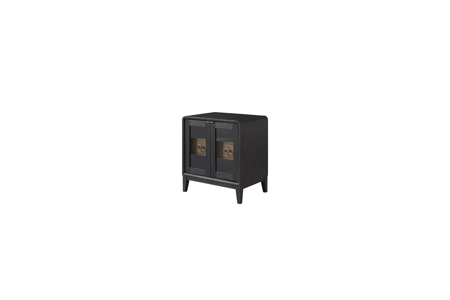 Elure Glass Door Nightstand