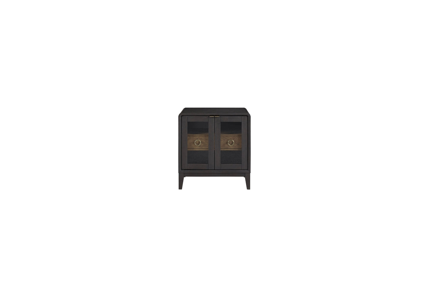 Elure Glass Door Nightstand
