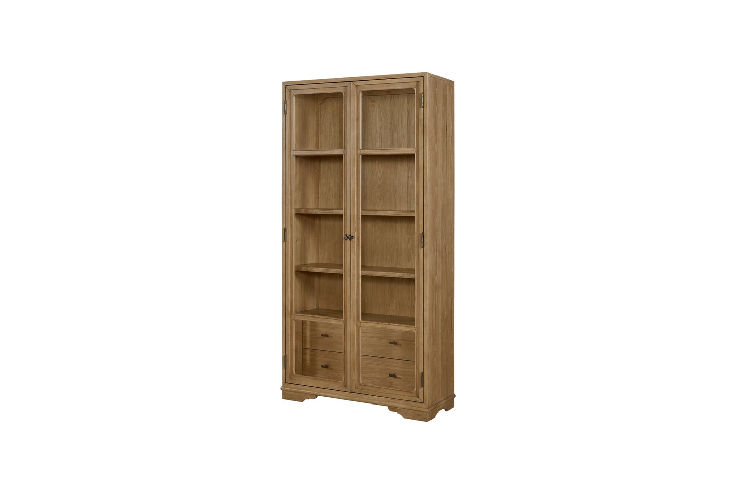 Tarrington Cashew Tall Display Cabinet