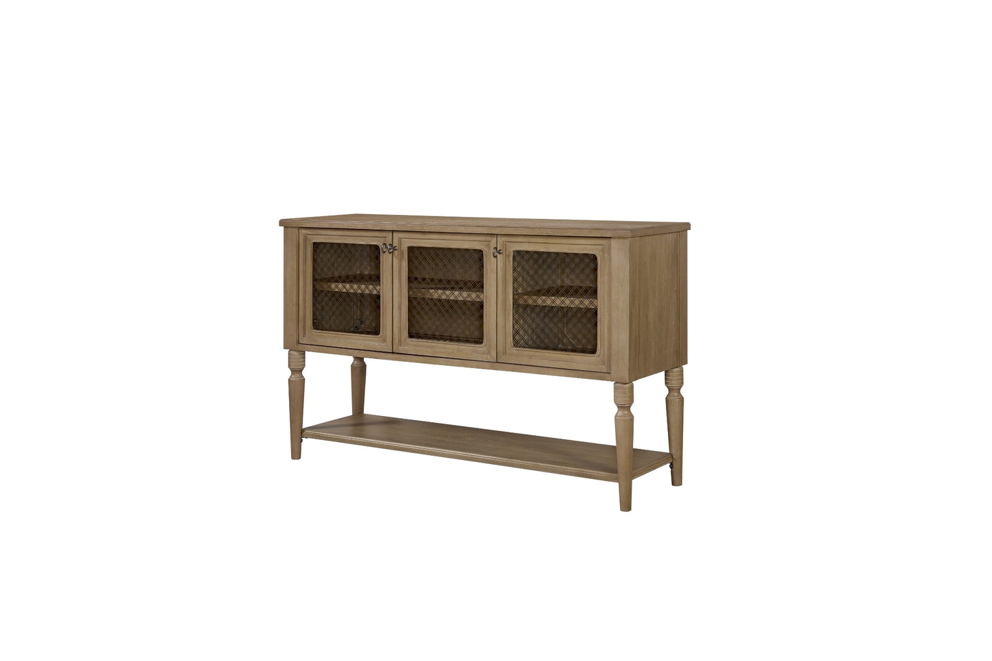 Tarrington Cashew Server with Mesh Door Fronts