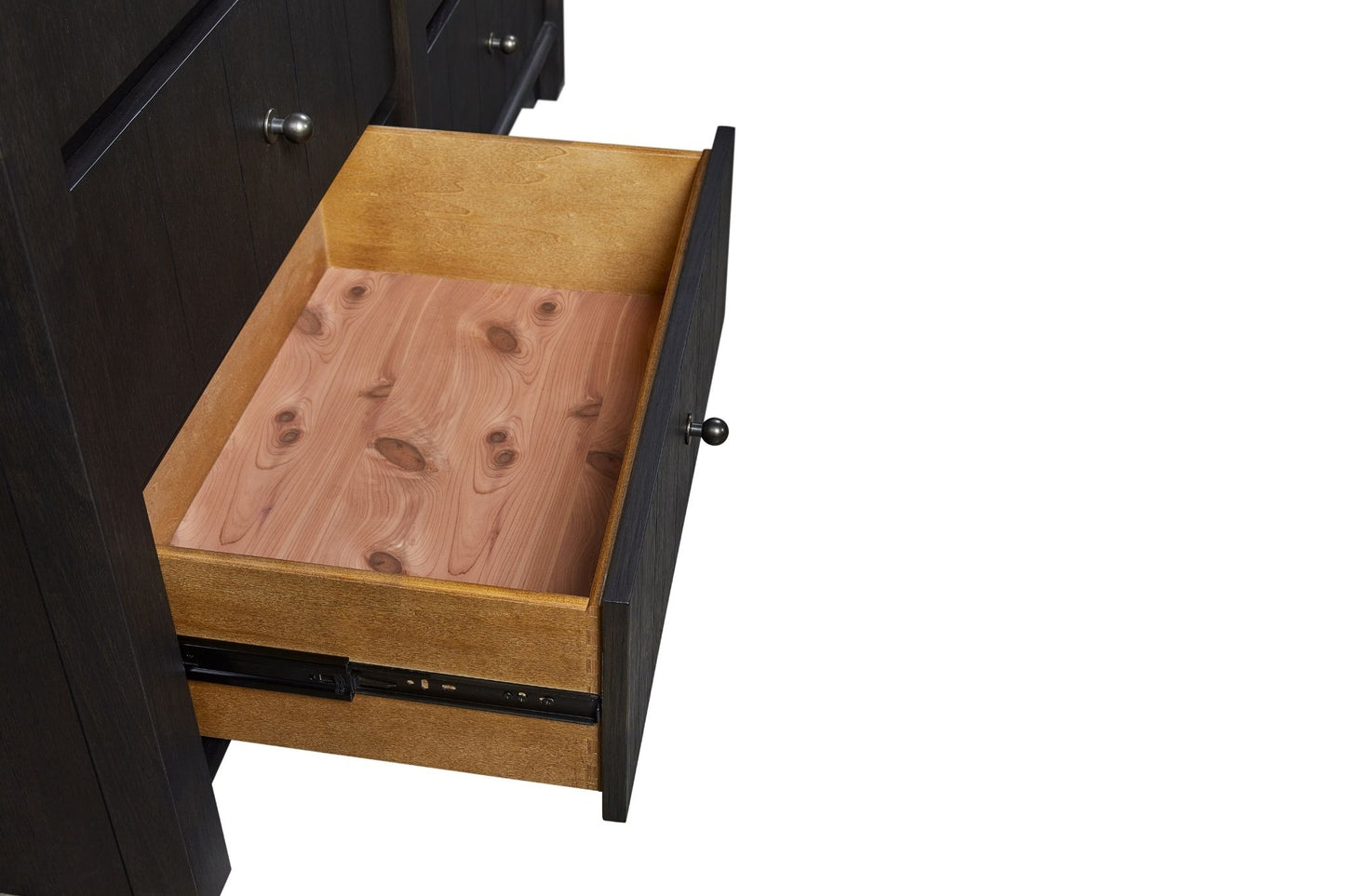 Pleasant Hill Ebony Tall Dresser