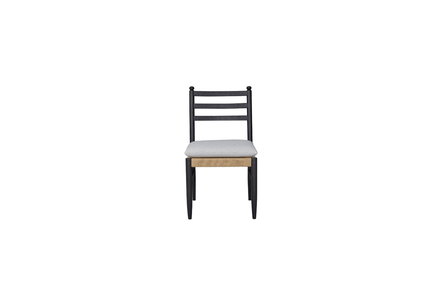 Pleasant Hill Ebony Ladder Back Chair