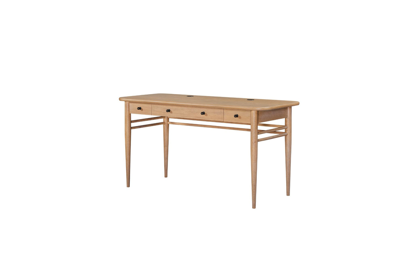 Pleasant Hill Suede Desk with Power outlet