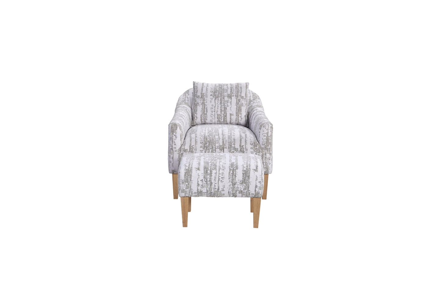 Pleasant Hill Cypress Accent Chair and Ottoman