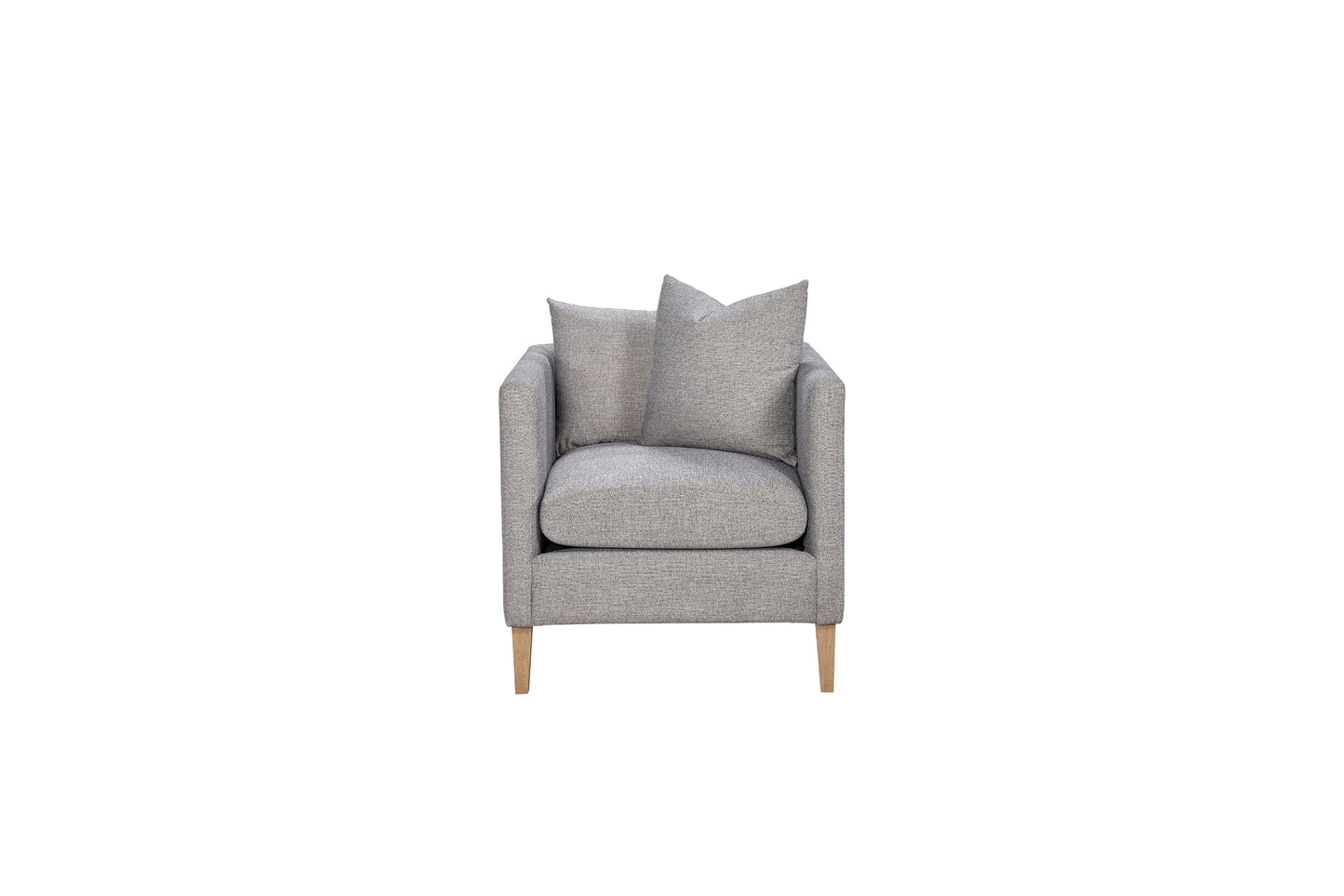 Pleasant Hill Smoke Accent Chair and Ottoman