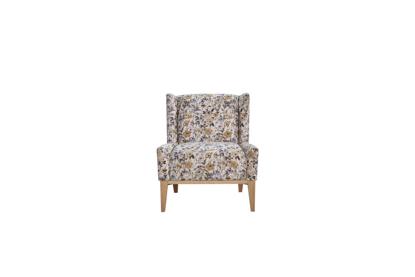 Pleasant Hill Fog Modern Wing Chair