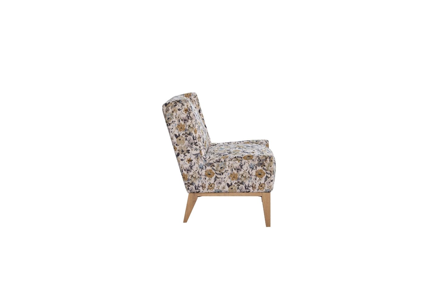 Pleasant Hill Fog Modern Wing Chair