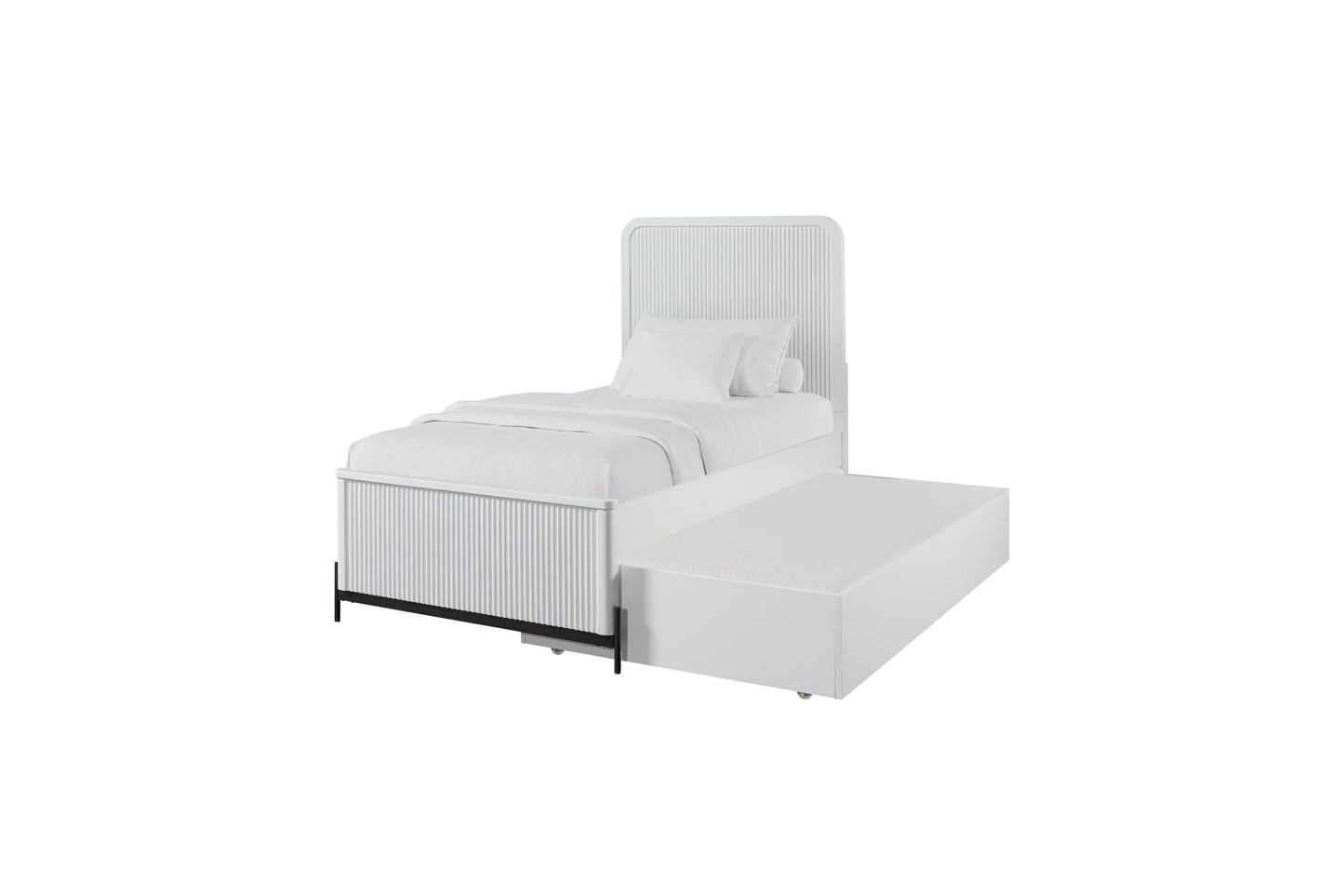 Stiltz White Trundle Bed