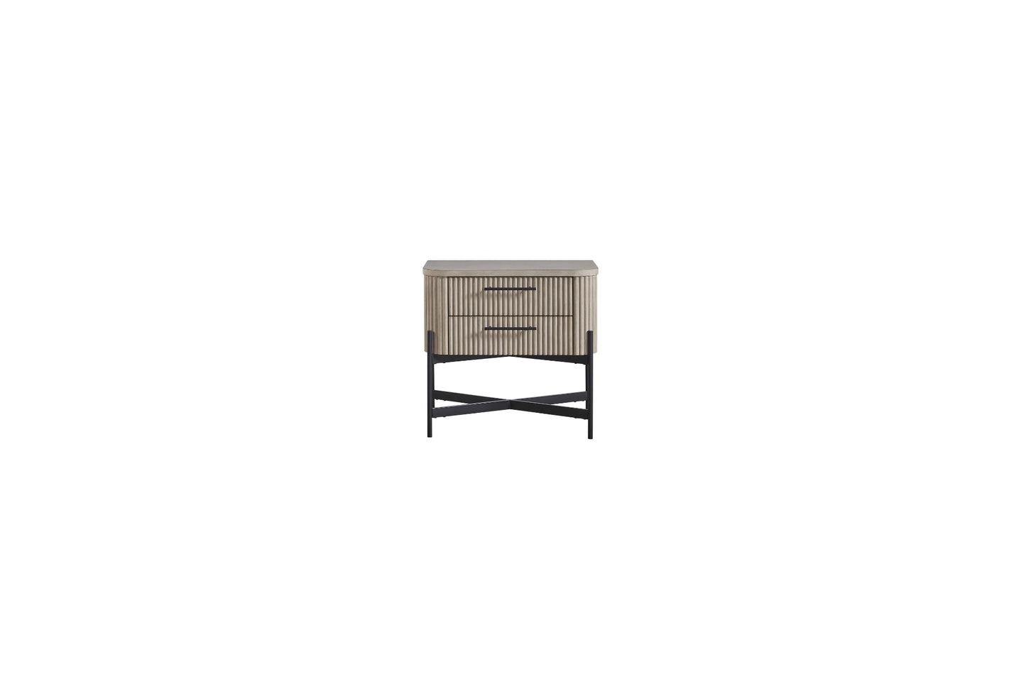 Stiltz Taupe Small Nightstand