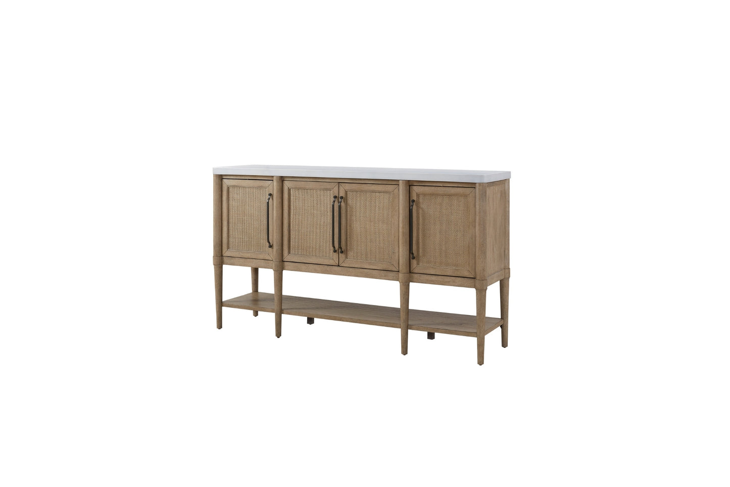 Citrus Heights Server Cement Top with Cane