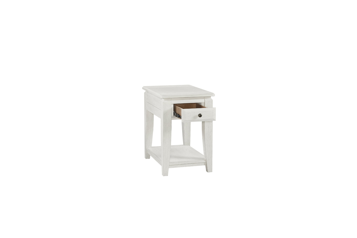 Bellamy Lane Whitewash Chairside Table