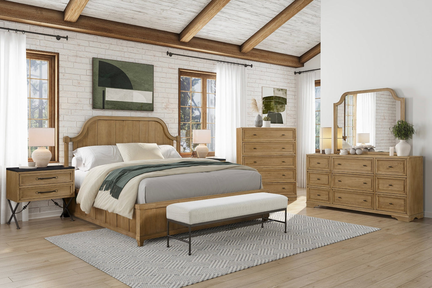 Tarrington Cashew Bedroom