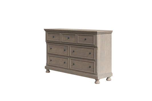 Prescott 7-Drawer Dresser- Grey Bernards Furniture Prescott 7-Drawer Dresser- Grey Bernards Furniture