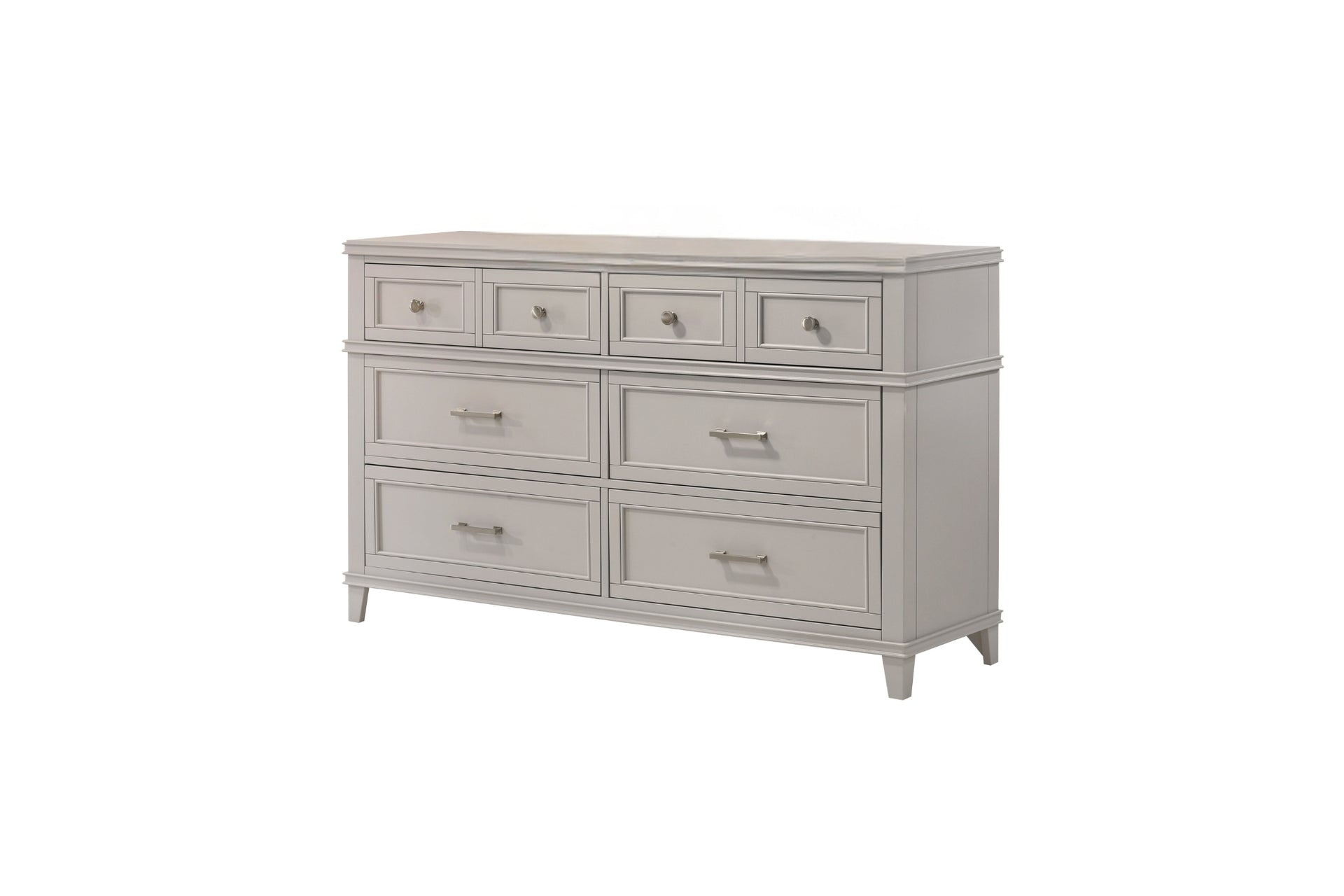 sachin and babi light blue dress Hms 6 Drawer Double Dresser, Four Legs, Superior Top, Six Drawers Ligh