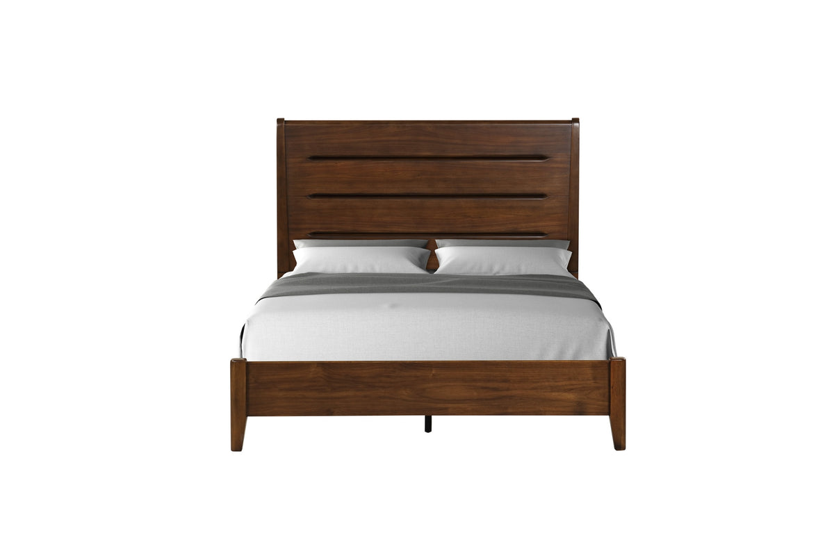 Dorval Slotted Panel Bed