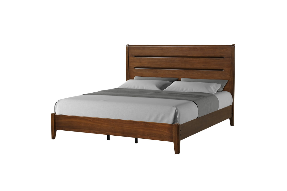 Dorval Slotted Panel Bed