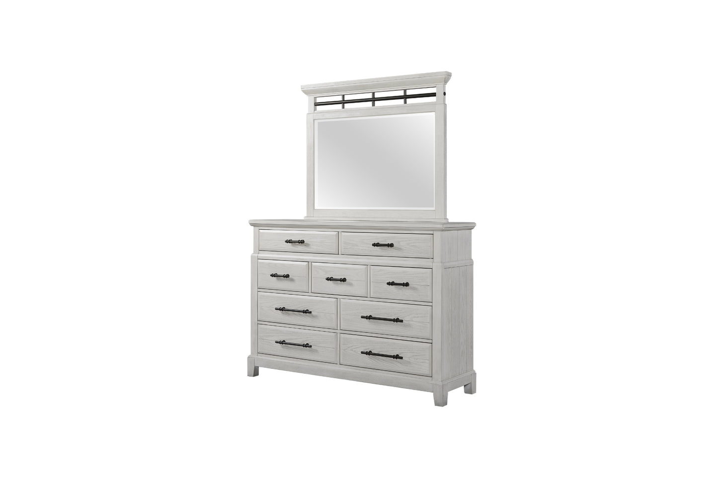 Bellamy Lane Whitewash Mirror
