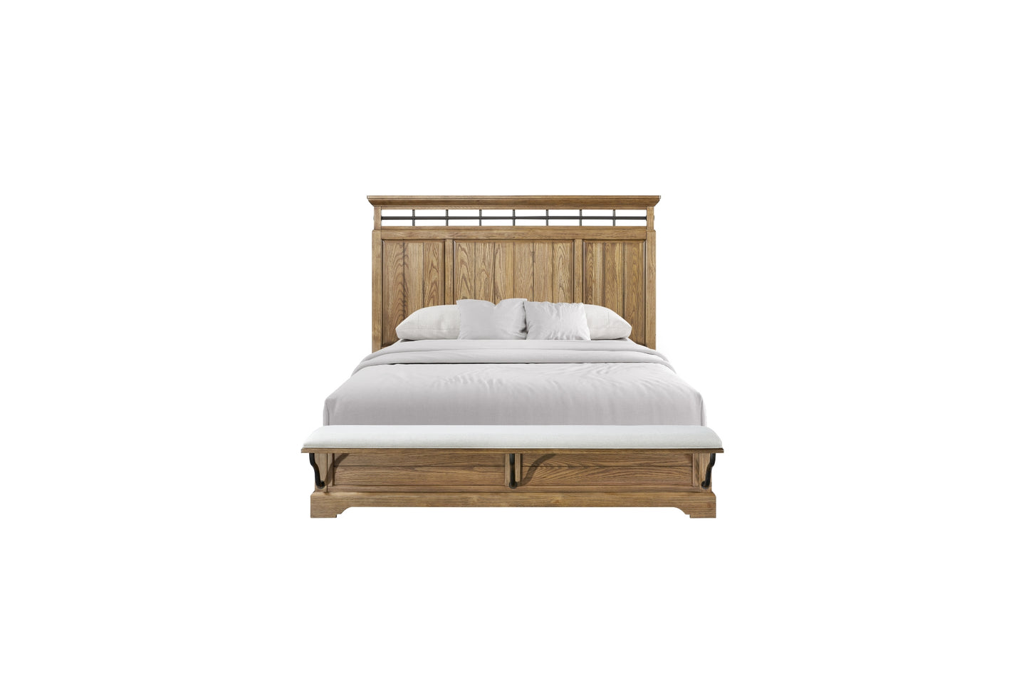 Bellamy Lane Caramel Panel Bed