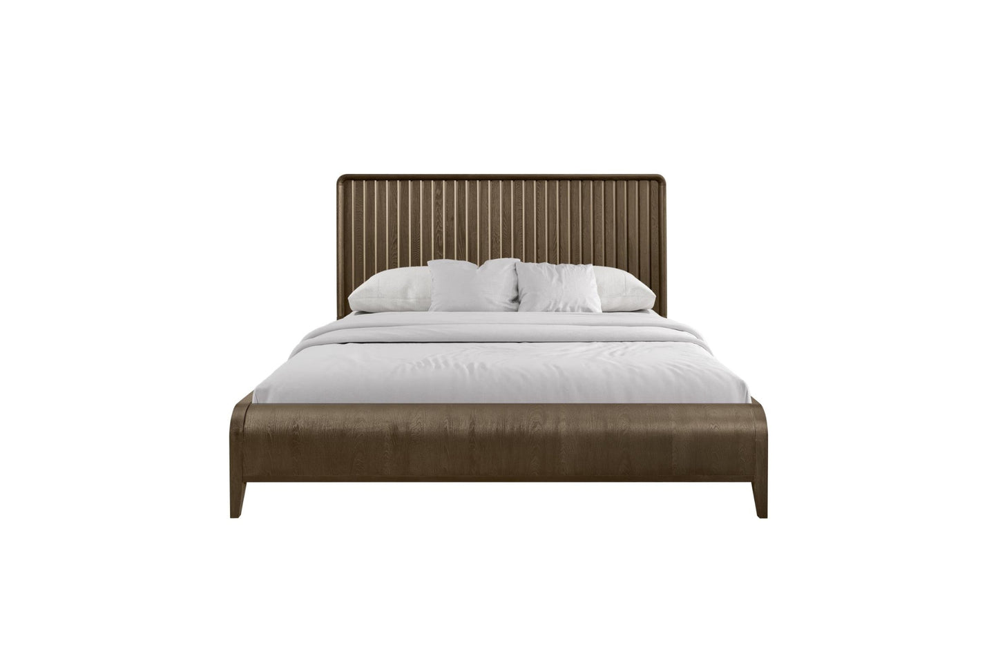 Elure Latte Waterfall Panel Bed