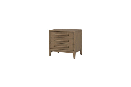 Elure Latte 3-Drawer Nightstand