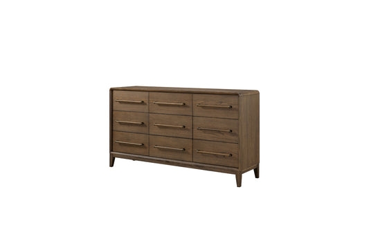Elure Latte 9-Drawer Dresser