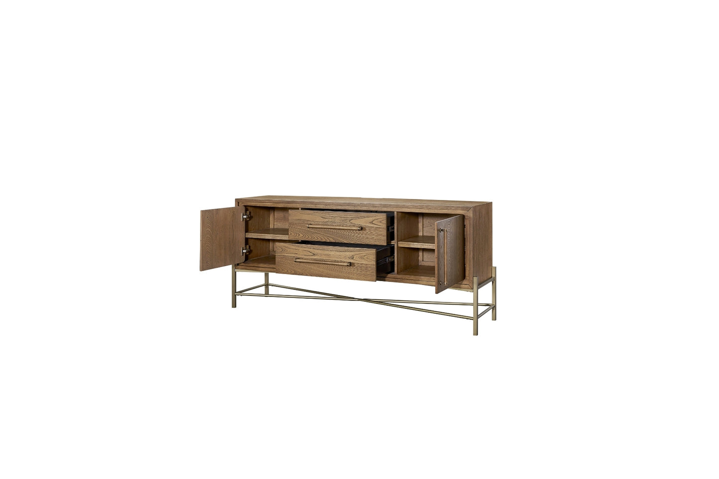 Elure Metal Base Sideboard