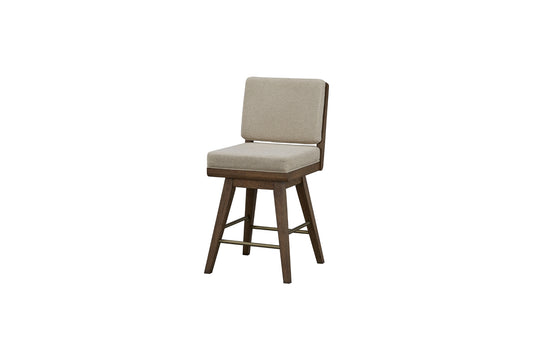 Elure Latte Swivel Counter Stool