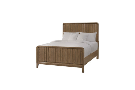 Elure Latte Panel Bed