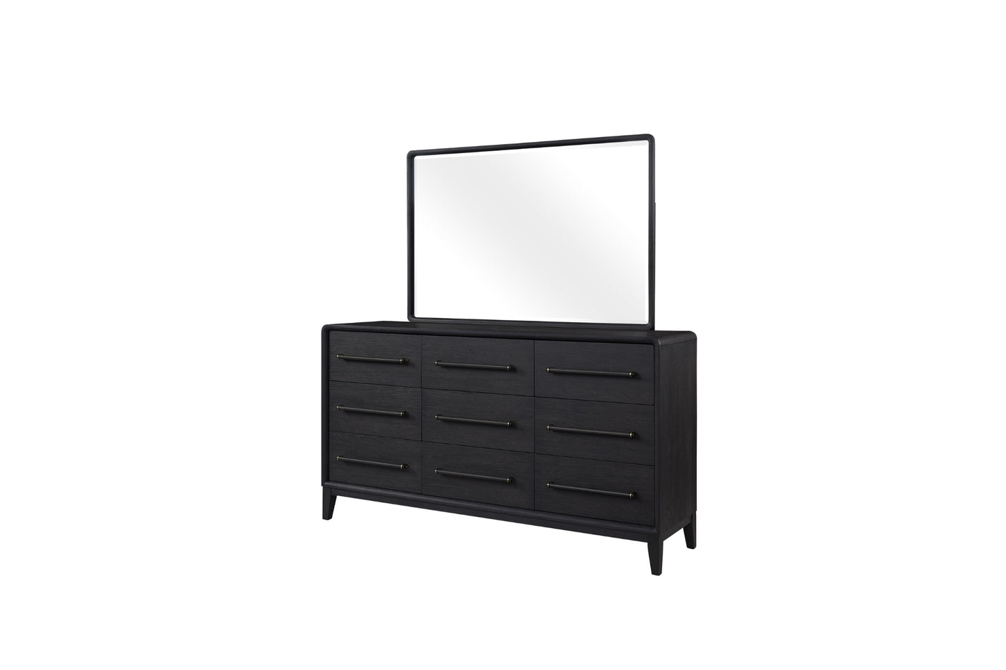 Elure Rectangle Wood Mirror