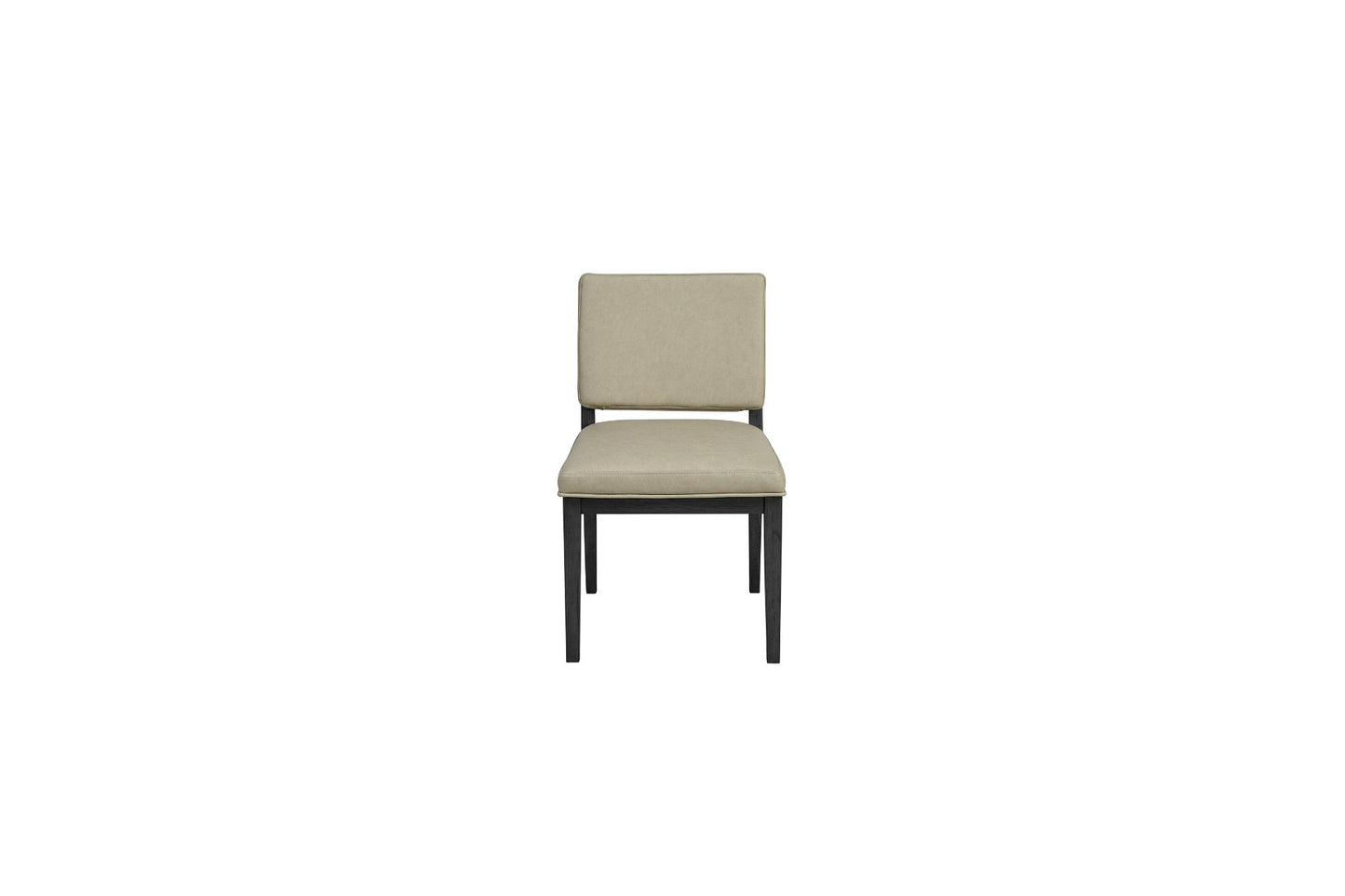 Elure Peppercorn & Leather Soft Back Chair
