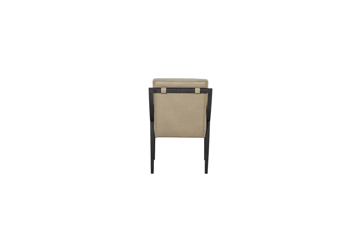 Elure Peppercorn & Leather Sling Chair