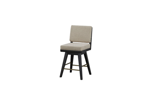 Elure Peppercorn Swivel Counter Stool
