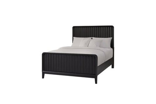 Elure Peppercorn Panel Bed