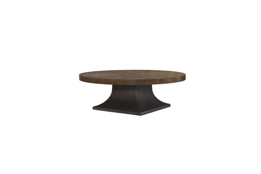 Hudson Metal Trim Cocktail Table