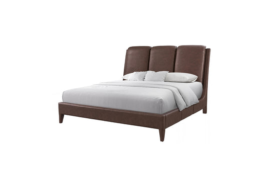 Hudson Upholstered Sleigh Bed