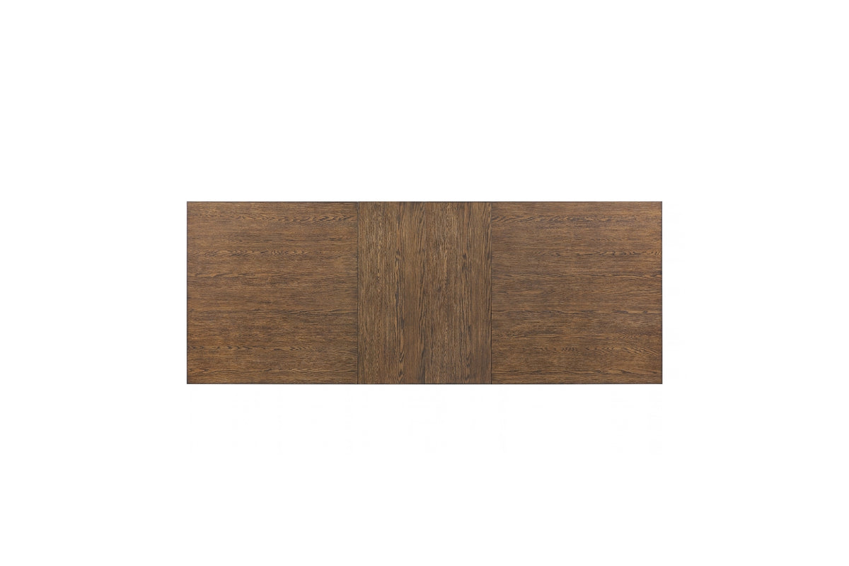 Hudson Metal-Trim Dining Table- Counter Height