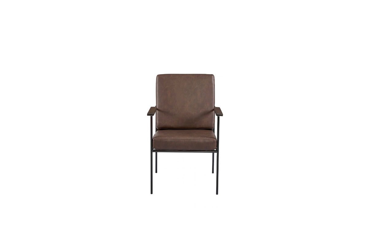 Hudson Metal Accent Chair
