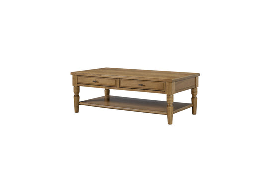 Tarrington Almond Drawer Cocktail Table