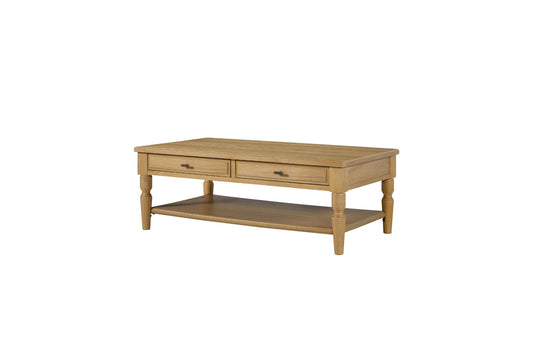 Tarrington Cashew Drawer Cocktail Table
