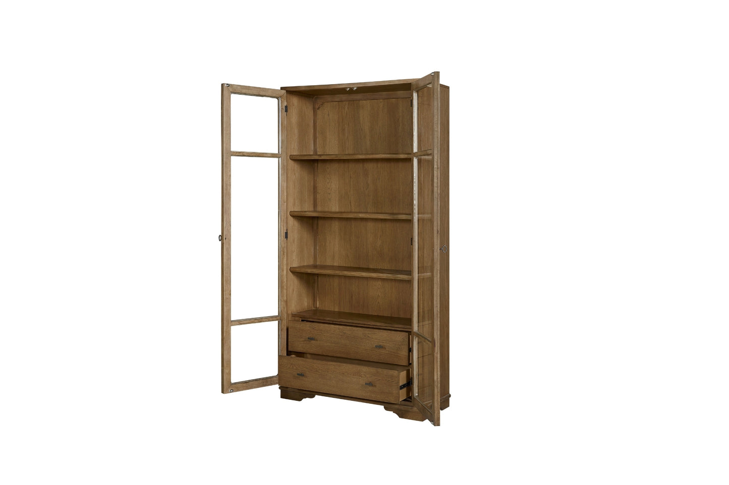 Tarrington Almond Tall Display Cabinet
